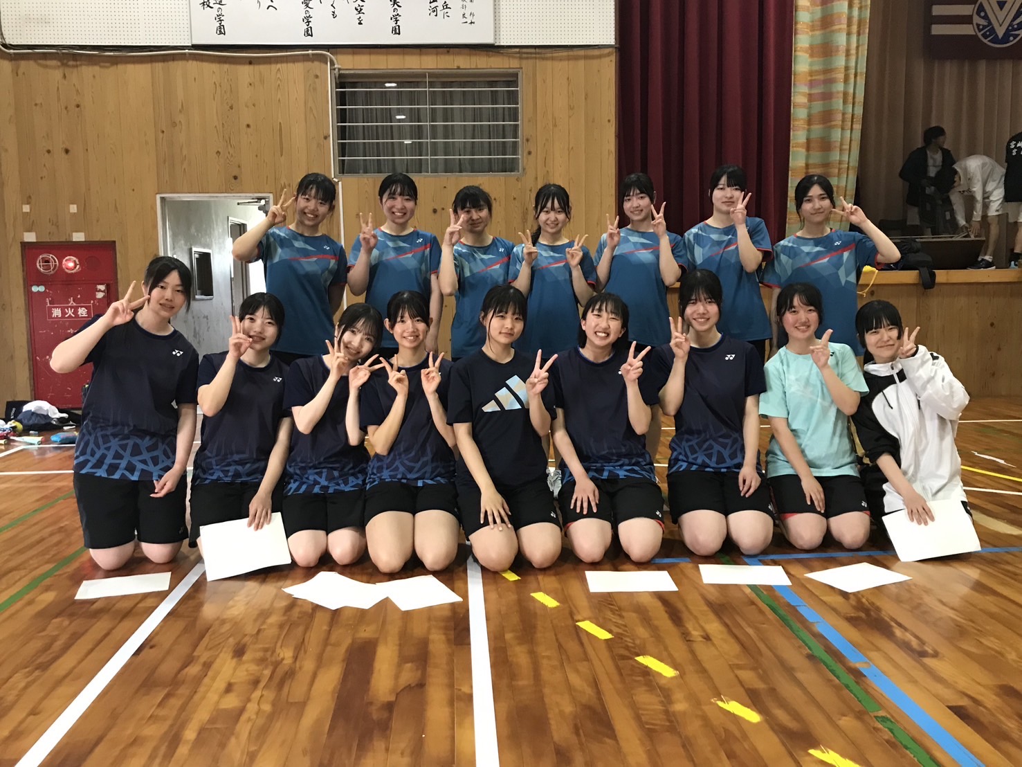 女子バドミントン部